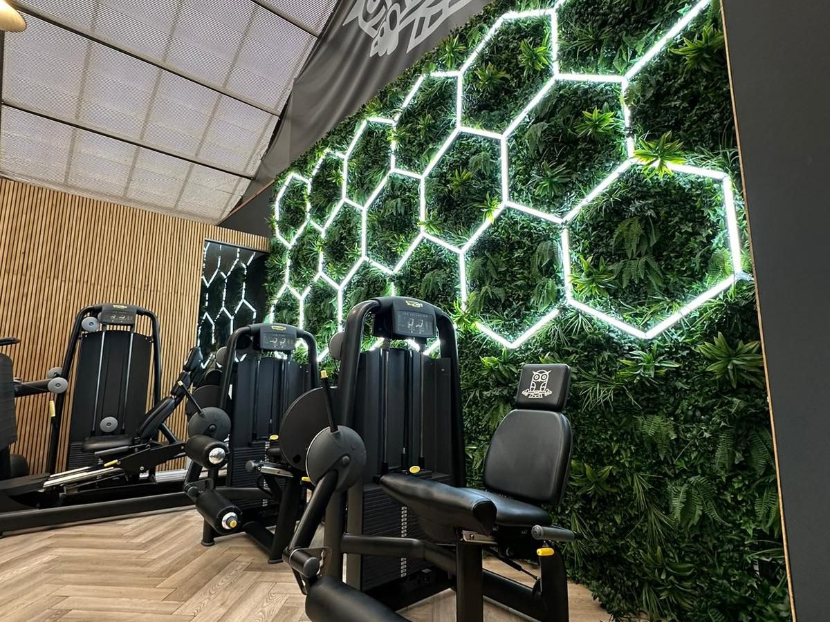 Krachtmachines in de gym van EPIC